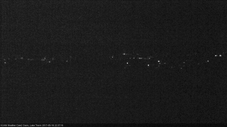 Lake Travis webcam, May 16, 2017 10:10 PM CT