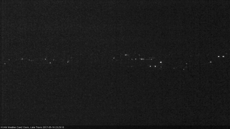 Lake Travis webcam, May 16, 2017 10:55 PM CT