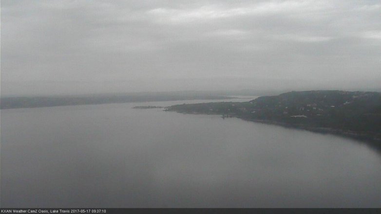 Lake Travis webcam, May 17, 2017 9:10 AM CT