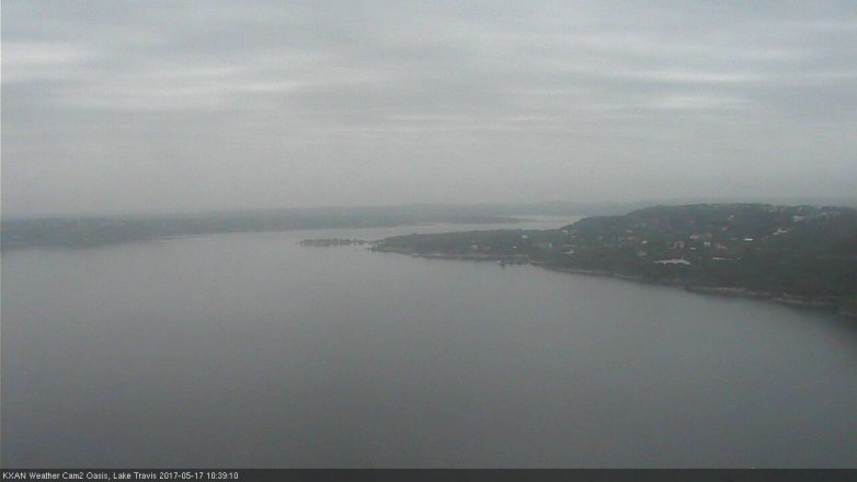 Lake Travis webcam, May 17, 2017 10:05 AM CT