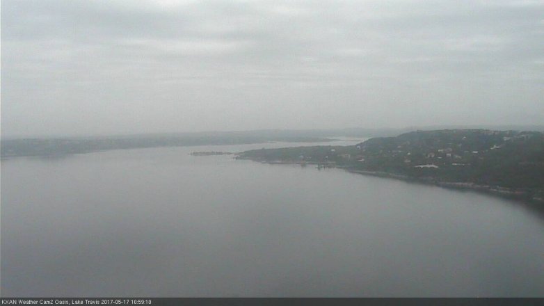 Lake Travis webcam, May 17, 2017 10:30 AM CT