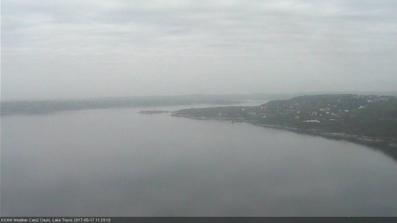Lake Travis webcam, May 17, 2017 10:35 AM CT
