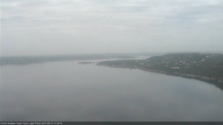 Lake Travis webcam, May 17, 2017 11:05 AM CT