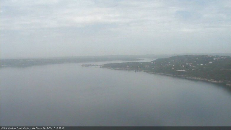 Lake Travis webcam, May 17, 2017 11:20 AM CT