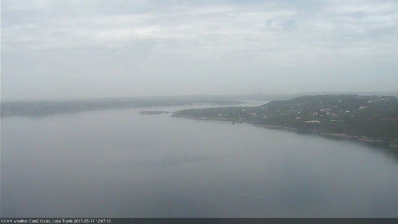 Lake Travis webcam, May 17, 2017 11:35 AM CT