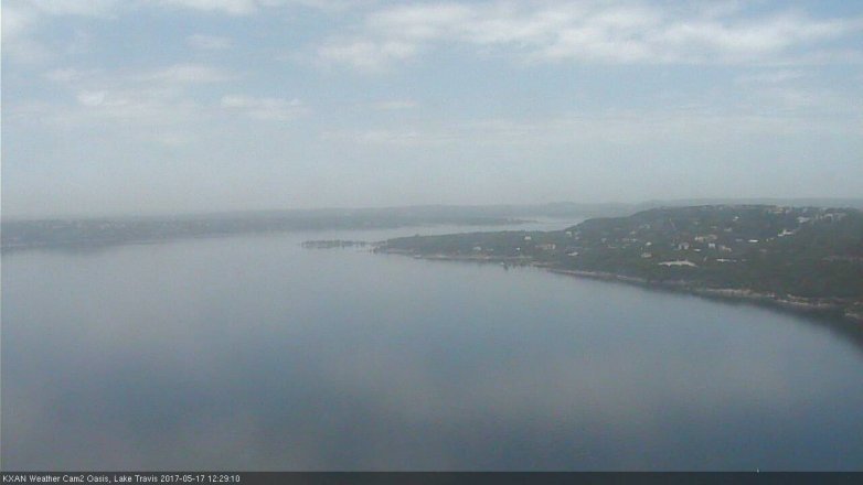 Lake Travis webcam, May 17, 2017 11:50 AM CT