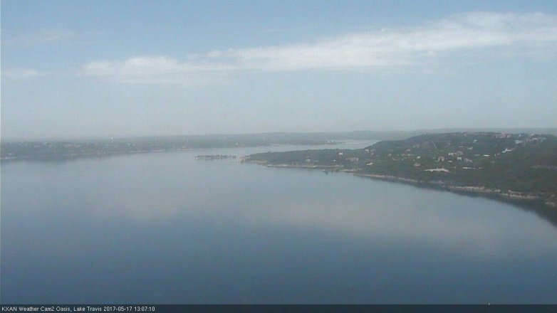 Lake Travis webcam, May 17, 2017 12:20 PM CT