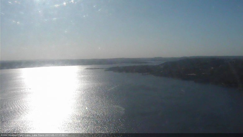 Lake Travis webcam, May 17, 2017 5:10 PM CT