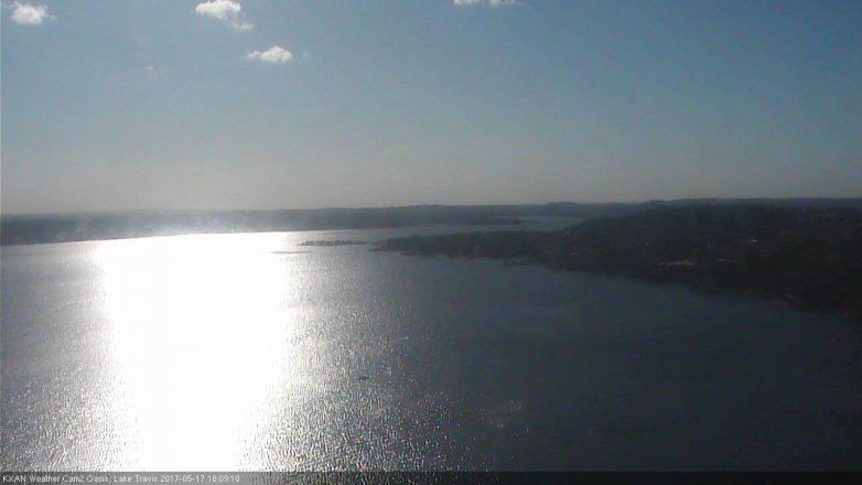 Lake Travis webcam, May 17, 2017 5:15 PM CT