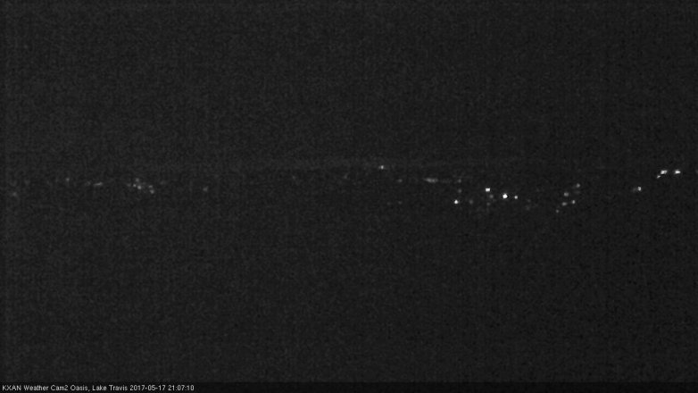 Lake Travis webcam, May 17, 2017 8:15 PM CT