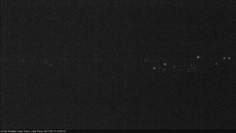 Lake Travis webcam, May 17, 2017 10:40 PM CT
