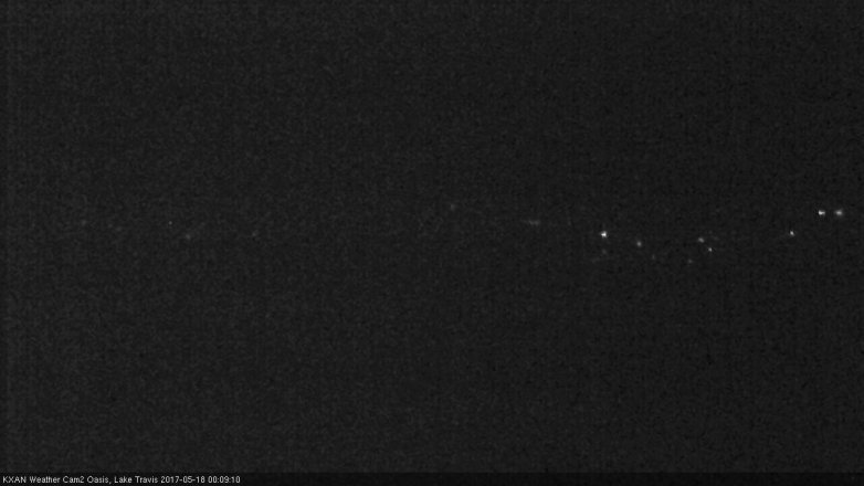 Lake Travis webcam, May 17, 2017 11:35 PM CT