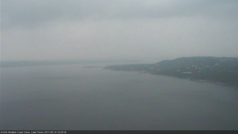 Lake Travis webcam, May 18, 2017 9:50 AM CT