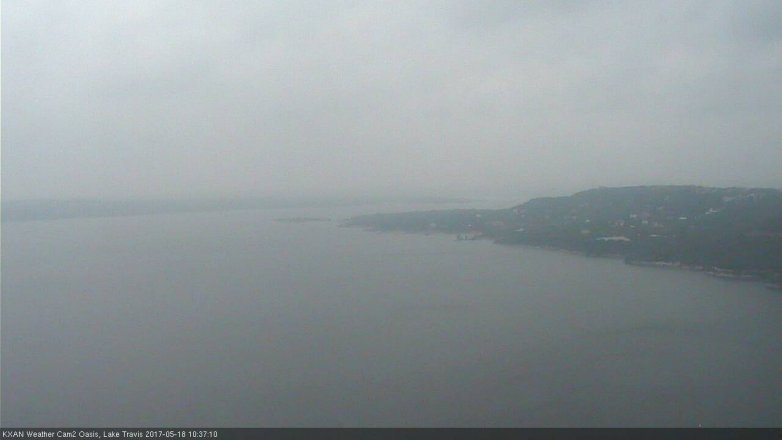 Lake Travis webcam, May 18, 2017 10:05 AM CT