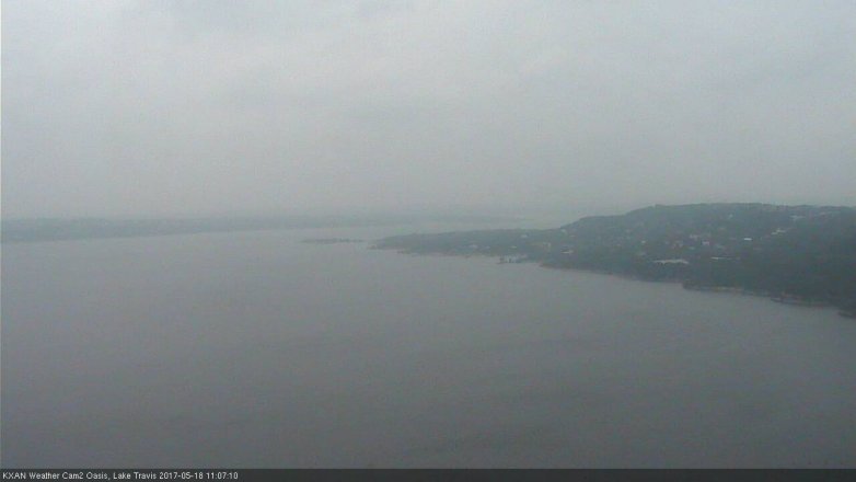 Lake Travis webcam, May 18, 2017 10:20 AM CT