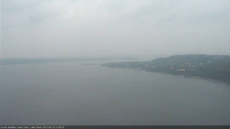 Lake Travis webcam, May 18, 2017 11:20 AM CT