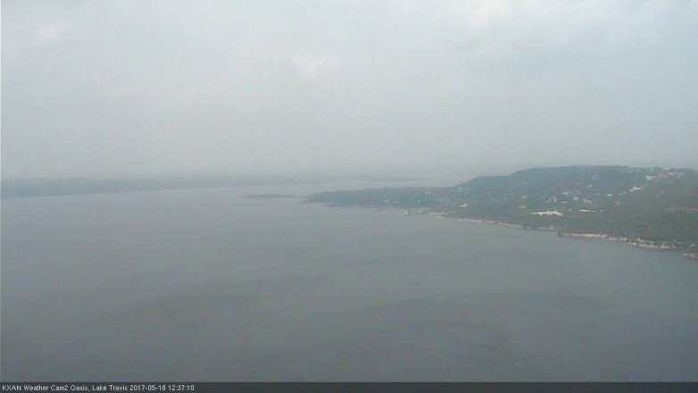 Lake Travis webcam, May 18, 2017 11:45 AM CT