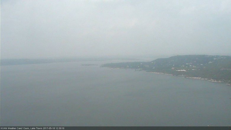 Lake Travis webcam, May 18, 2017 11:55 AM CT