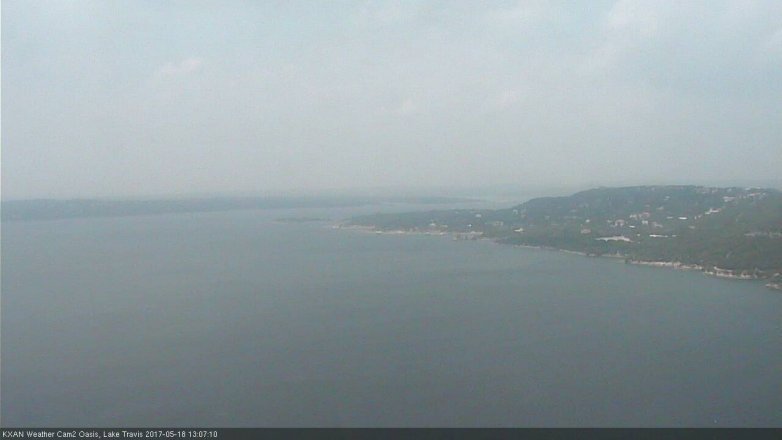 Lake Travis webcam, May 18, 2017 12:25 PM CT