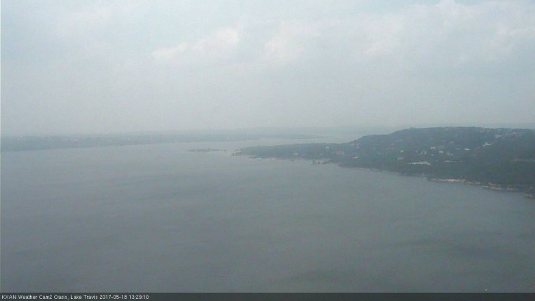 Lake Travis webcam, May 18, 2017 12:45 PM CT