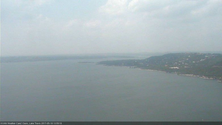 Lake Travis webcam, May 18, 2017 1:05 PM CT