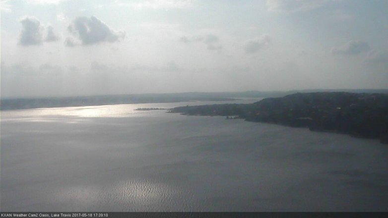 Lake Travis webcam, May 18, 2017 5:05 PM CT