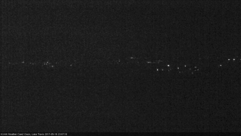 Lake Travis webcam, May 18, 2017 10:35 PM CT