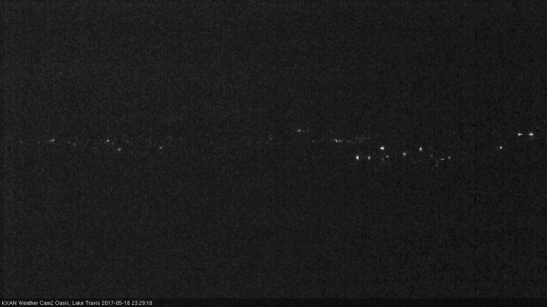 Lake Travis webcam, May 18, 2017 10:55 PM CT