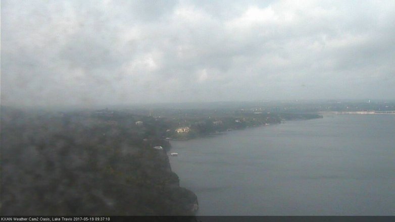 Lake Travis webcam, May 19, 2017 9:05 AM CT