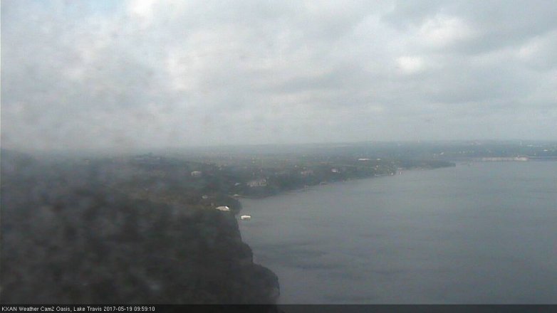 Lake Travis webcam, May 19, 2017 9:25 AM CT