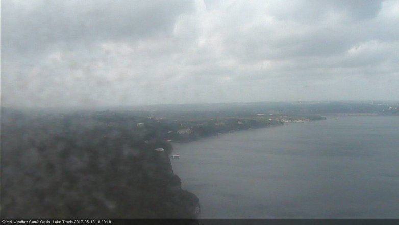 Lake Travis webcam, May 19, 2017 10:00 AM CT