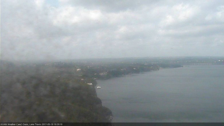 Lake Travis webcam, May 19, 2017 10:05 AM CT