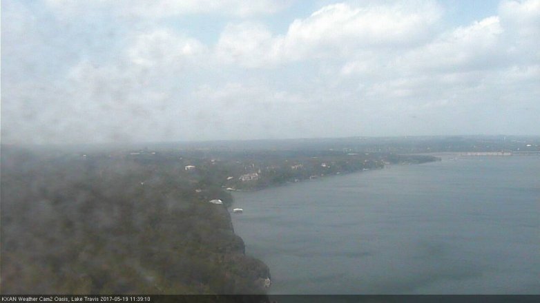 Lake Travis webcam, May 19, 2017 10:45 AM CT