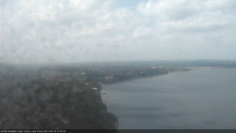 Lake Travis webcam, May 19, 2017 11:15 AM CT