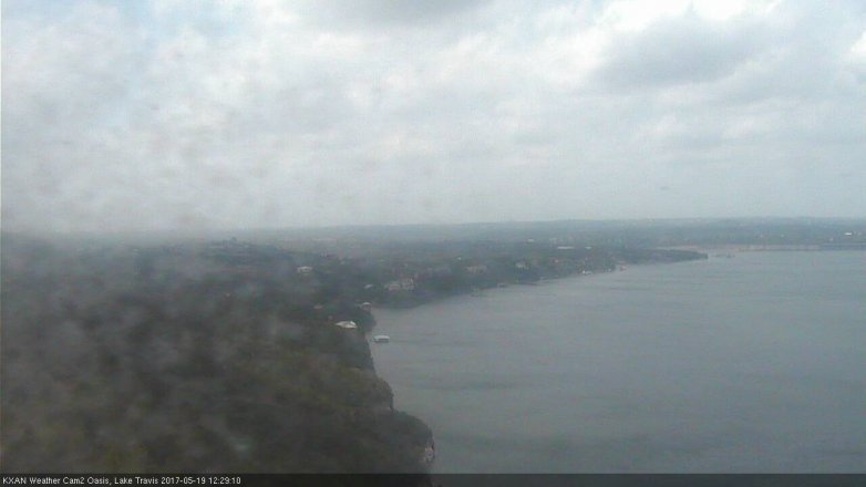 Lake Travis webcam, May 19, 2017 11:40 AM CT