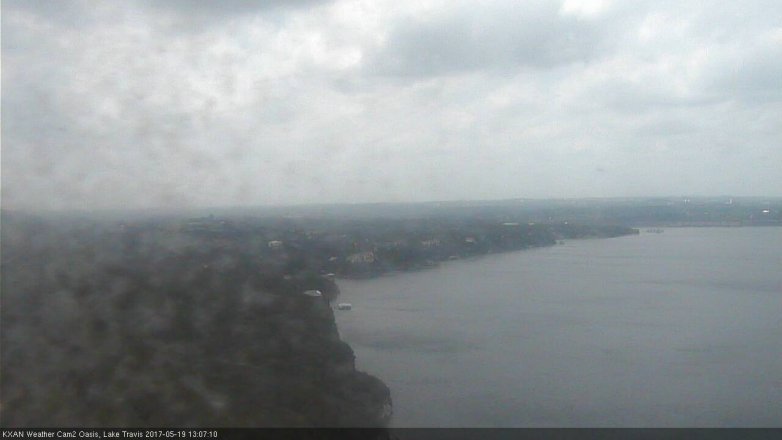 Lake Travis webcam, May 19, 2017 12:25 PM CT