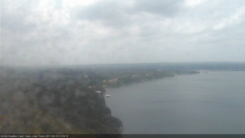Lake Travis webcam, May 19, 2017 12:30 PM CT