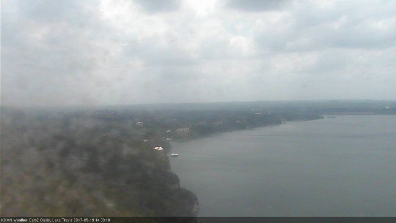 Lake Travis webcam, May 19, 2017 1:35 PM CT