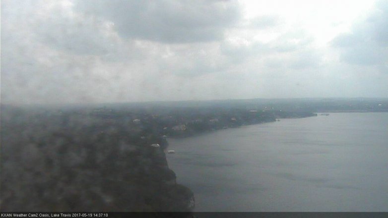 Lake Travis webcam, May 19, 2017 2:10 PM CT