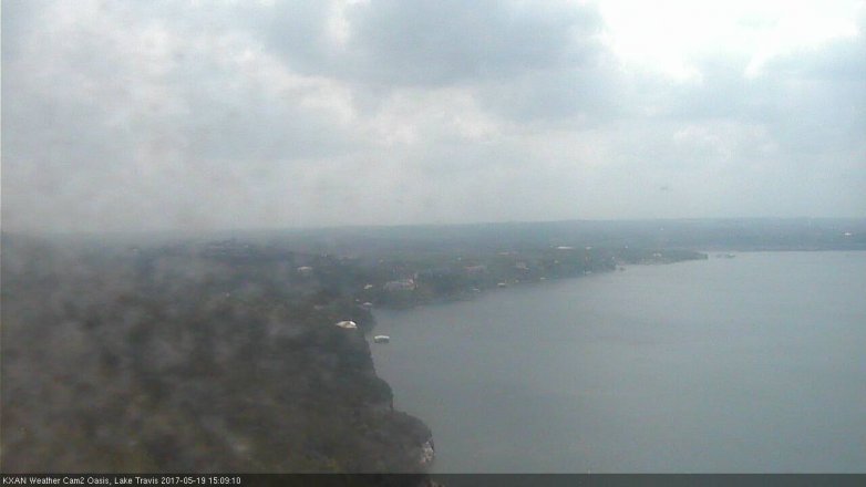 Lake Travis webcam, May 19, 2017 2:35 PM CT