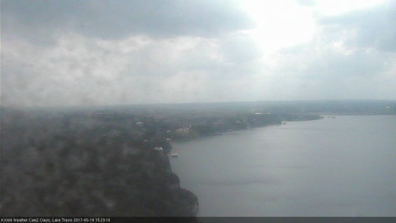 Lake Travis webcam, May 19, 2017 2:55 PM CT
