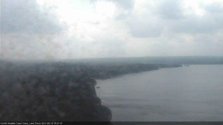 Lake Travis webcam, May 19, 2017 3:10 PM CT