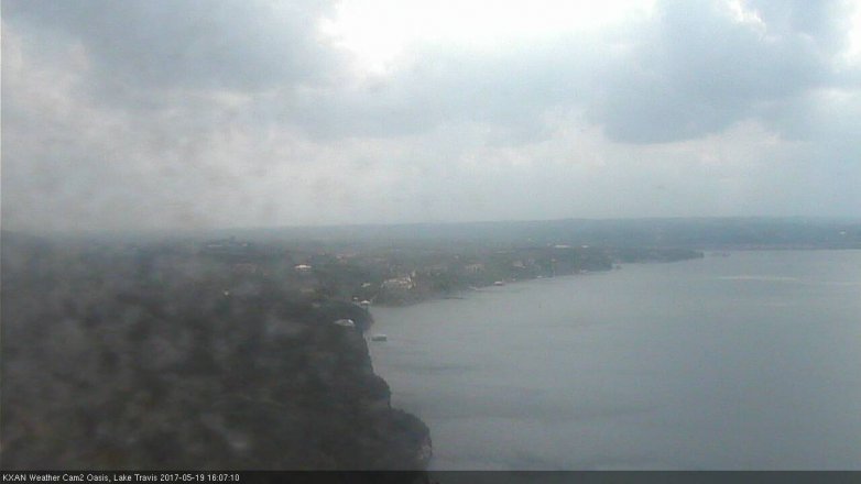 Lake Travis webcam, May 19, 2017 3:25 PM CT