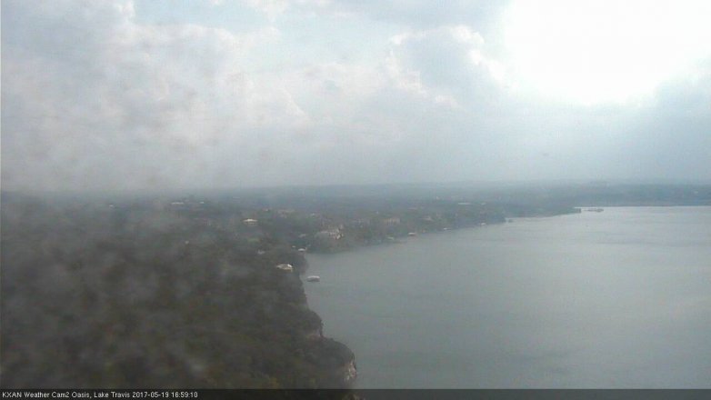Lake Travis webcam, May 19, 2017 4:20 PM CT