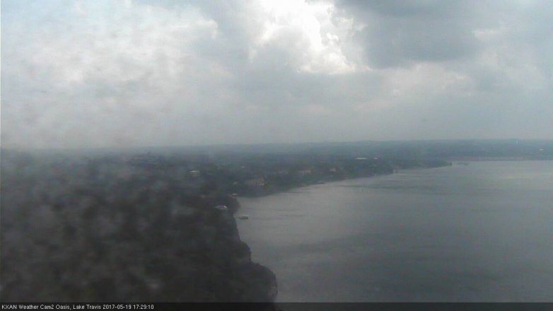 Lake Travis webcam, May 19, 2017 4:55 PM CT