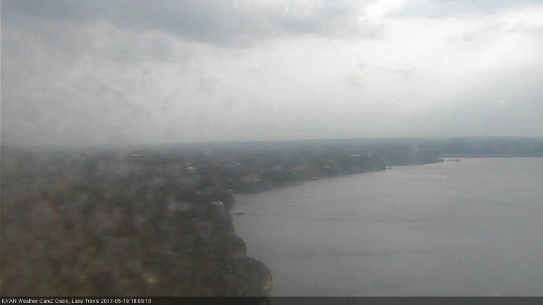 Lake Travis webcam, May 19, 2017 5:40 PM CT