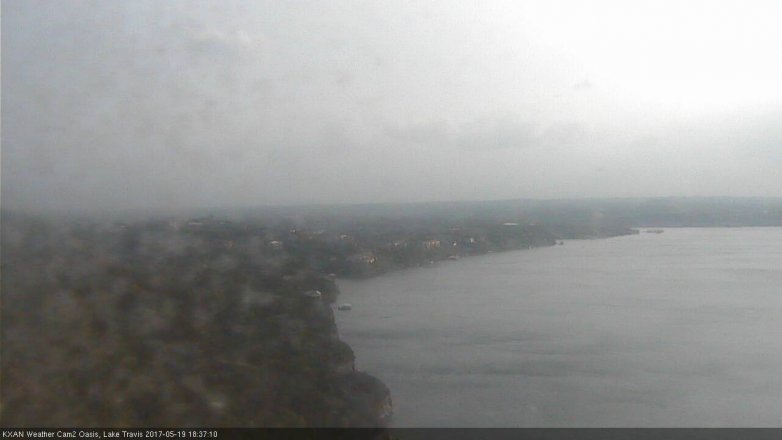 Lake Travis webcam, May 19, 2017 5:45 PM CT