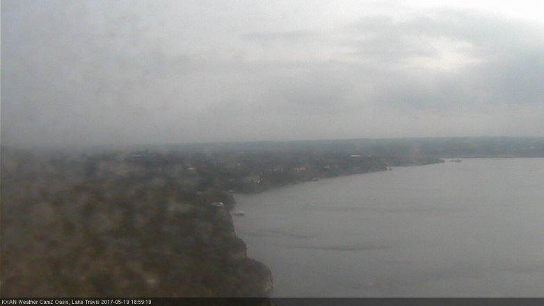 Lake Travis webcam, May 19, 2017 6:10 PM CT