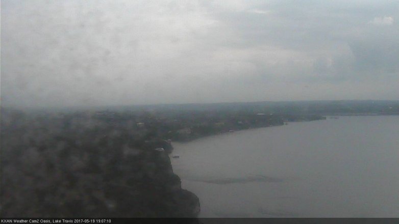 Lake Travis webcam, May 19, 2017 6:15 PM CT
