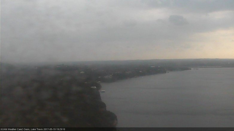 Lake Travis webcam, May 19, 2017 6:50 PM CT